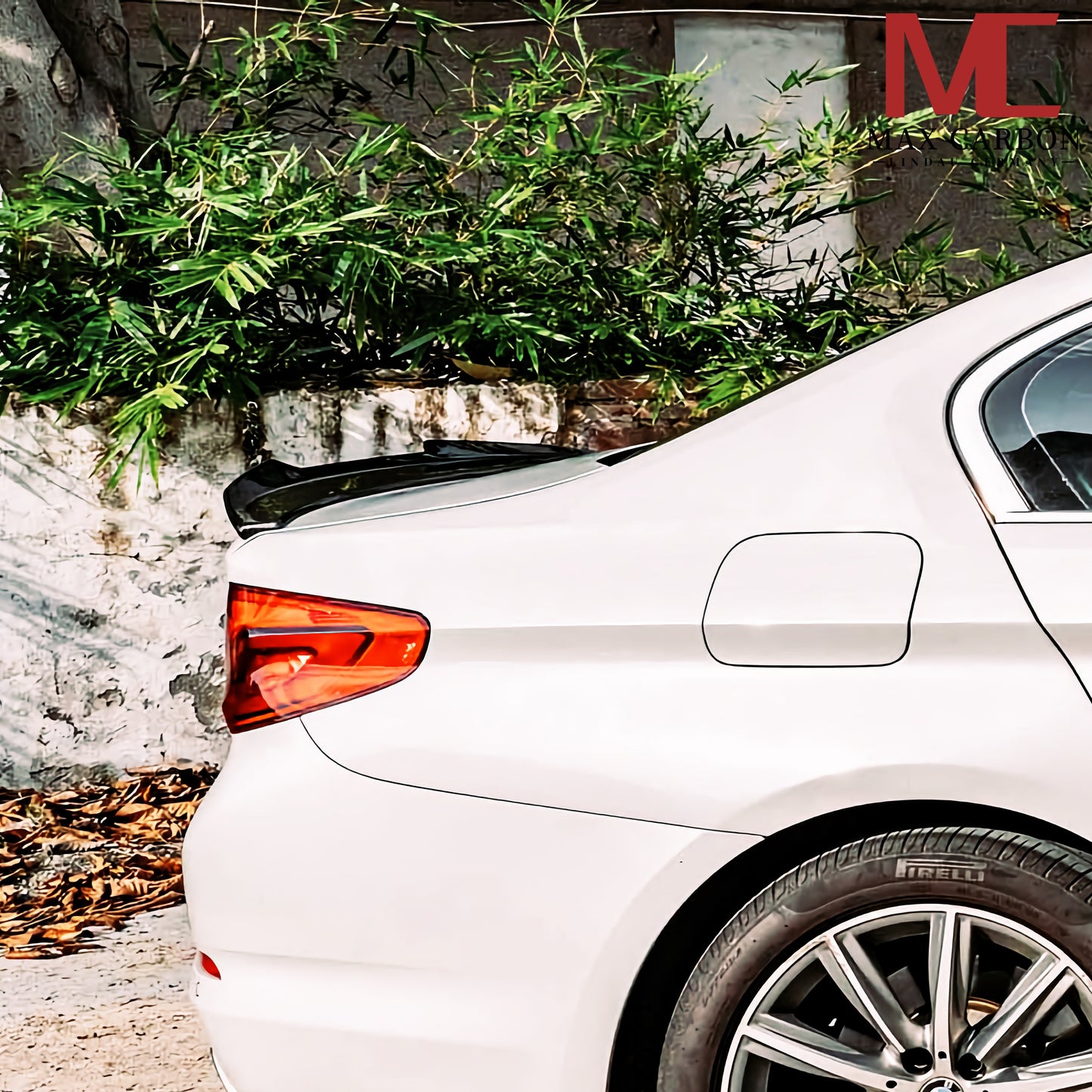 MAX CARBON Dry Carbon Rear Spoiler Lip Rear Spoiler suitable for BMW M5 F90 incl. CS G30 LCI 