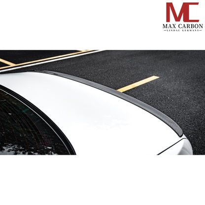 MAX CARBON Dry Carbon Rear Spoiler Lip Rear Spoiler suitable for BMW M5 F90 incl. CS G30 LCI 