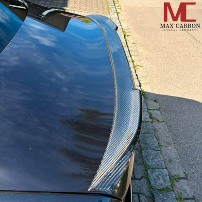 MAX CARBON Dry Carbon Rear Spoiler Lip Rear Spoiler suitable for BMW M5 F90 incl. CS G30 LCI 