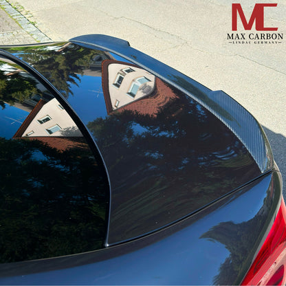 MAX CARBON Dry Carbon Rear Spoiler Lip Rear Spoiler suitable for BMW M5 F90 incl. CS G30 LCI 