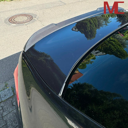 MAX CARBON Dry Carbon Rear Spoiler Lip Rear Spoiler suitable for BMW M5 F90 incl. CS G30 LCI 