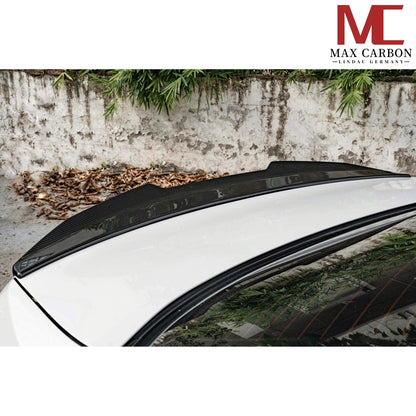 MAX CARBON Dry Carbon Rear Spoiler Lip Rear Spoiler suitable for BMW M5 F90 incl. CS G30 LCI 