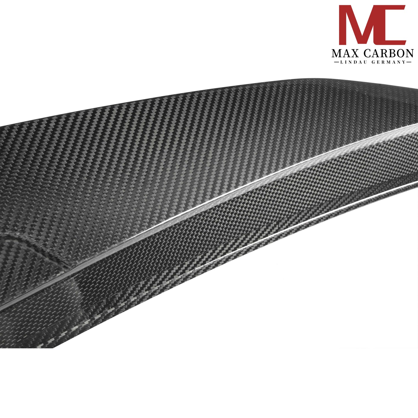 MAX CARBON Dry Carbon Rear Spoiler Lip Rear Spoiler suitable for BMW M5 F90 incl. CS G30 LCI 