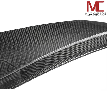 MAX CARBON Dry Carbon Rear Spoiler Lip Rear Spoiler suitable for BMW M5 F90 incl. CS G30 LCI 