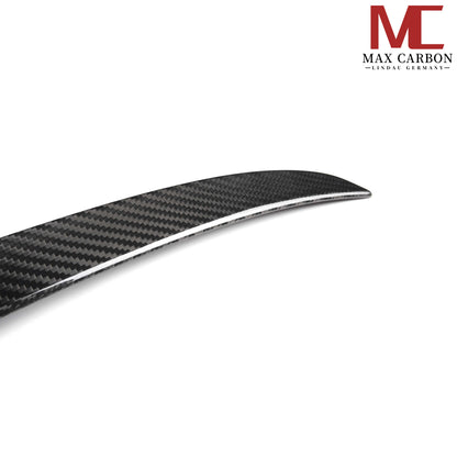 MAX CARBON Dry Carbon Rear Spoiler Lip Rear Spoiler suitable for BMW M5 F90 incl. CS G30 LCI 