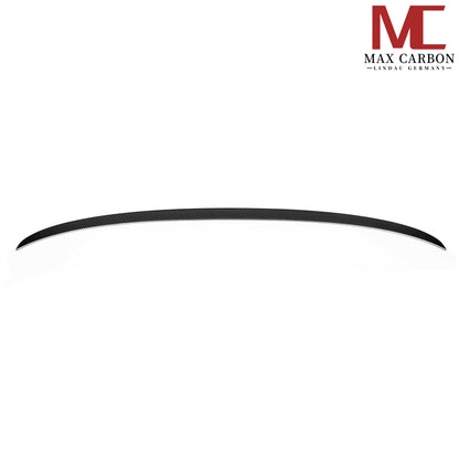 MAX CARBON Dry Carbon Rear Spoiler Lip Rear Spoiler suitable for BMW M5 F90 incl. CS G30 LCI 