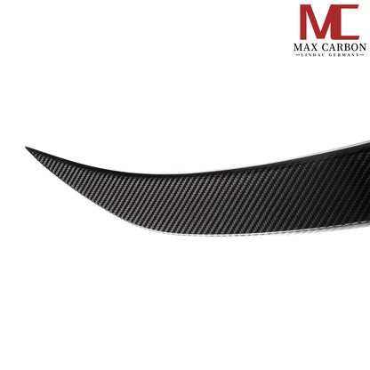 MAX CARBON Dry Carbon Rear Spoiler Lip Rear Spoiler suitable for BMW 5 Series G30 M5 F90 incl. LCI and CS 