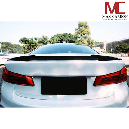 MAX CARBON Dry Carbon Rear Spoiler Lip Rear Spoiler suitable for BMW M5 F90 incl. CS G30 LCI 
