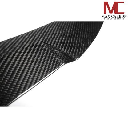 MAX CARBON Dry Carbon Rear Spoiler Lip Rear Spoiler suitable for BMW M5 F90 incl. CS G30 LCI 