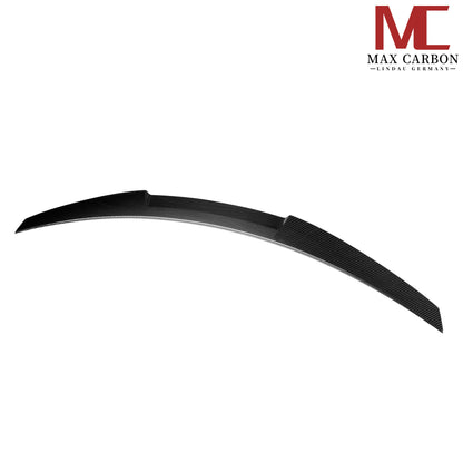 MAX CARBON Dry Carbon Rear Spoiler Lip Rear Spoiler suitable for BMW M5 F90 incl. CS G30 LCI 