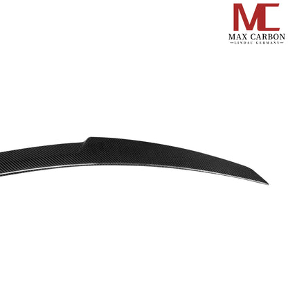 MAX CARBON Dry Carbon Rear Spoiler Lip Rear Spoiler suitable for BMW M5 F90 incl. CS G30 LCI 