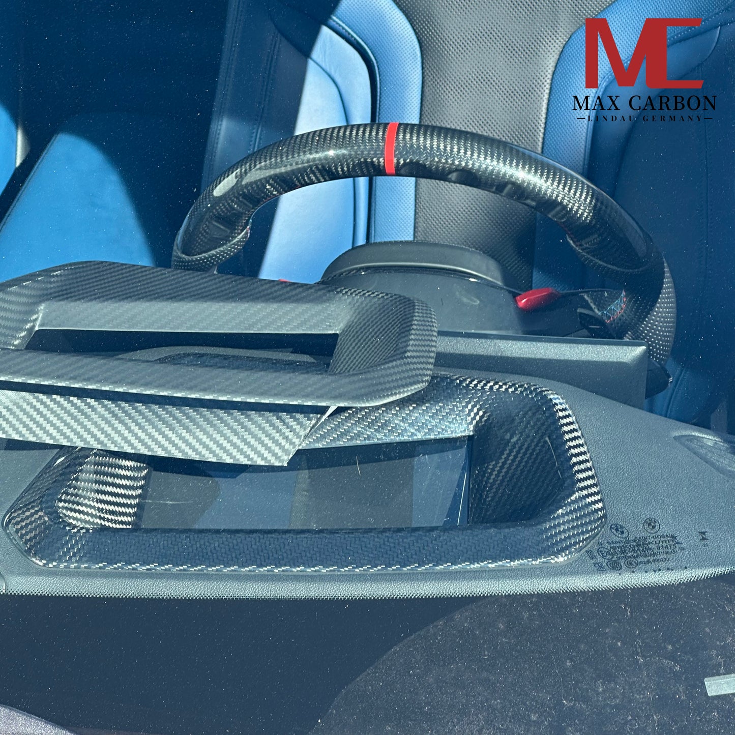 MAX CARBON MATT Carbon HUD Interior Cover suitable for BMW G87 G80 G81 G82 G83 M3 M4 M2 