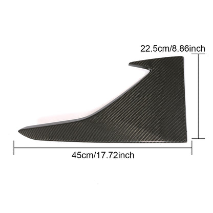 MAX CARBON Performance front insert flaps spoiler front lip for BMW M2 F87